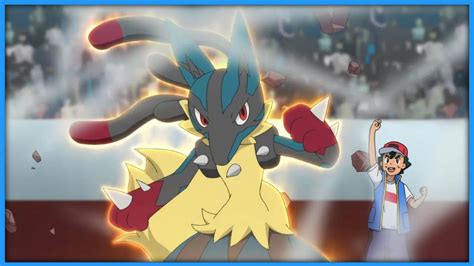 does ash have mega evolution|Pokemon Journeys Unleashes Ash's Lucario's Mega Evolution: .